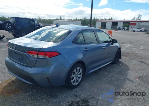 2021 Toyota Corolla Le z USA, uszkodzony, nr VIN JTDEPMAE1MJ126791